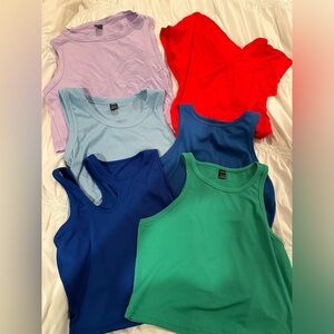 Pack of 6 Crop Tops